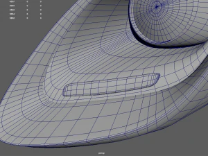 Headlights Custom 01 3D Model