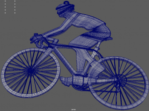 Bike Key Ring Chain 01 3D Print Model