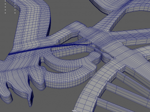 Bike Key Ring Chain 01 3D Print Model