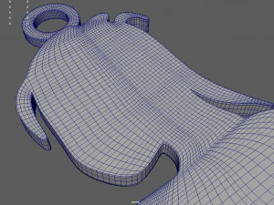 Deadlift Key Ring Chain 01 3D Print Model