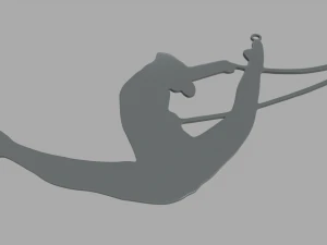 Łańcuszek do kluczy do gimnastyki artystycznej 01 Model do druku 3D