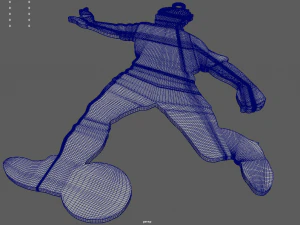 Soccer Key Ring Chain 01 3D Print Model