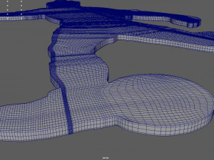 Soccer Key Ring Chain 01 3D Print Model
