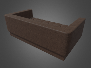 Leather Sofa 3D 模型