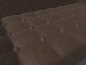 Leather Sofa 3D 模型