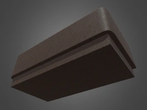 Leather Sofa 3D Model