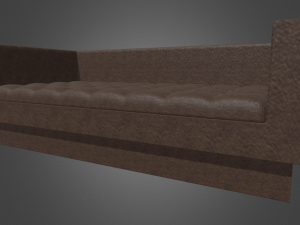Leather Sofa 3D 模型