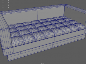 Leather Sofa 3D 模型