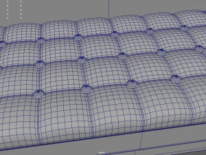 Leather Sofa 3D Model