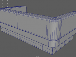 Leather Sofa 3D 模型