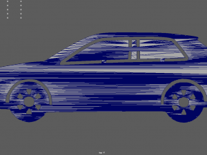 Audi A3 Key Ring 3D 프린트 모델