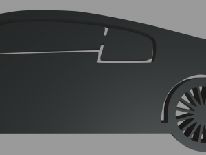 Audi R8 Key Ring Chain 3Dプリントモデル