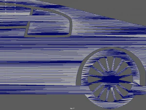 Audi R8 Key Ring Chain 3D Print Model