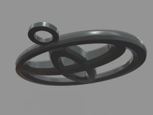 Toyota Key Ring Chain 3D Print Model