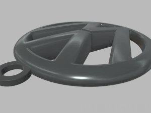 Volkswagen Key Ring Chain 3D Print Model