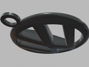 Volkswagen Key Ring Chain 3D-printmodel