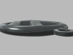 Volkswagen Key Ring Chain 3D Print Model