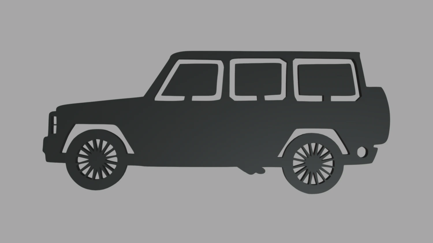 Mercedes Benz Clase G Key Ring 3D Print Model .c4d .max .obj .3ds .fbx .stl .blend 