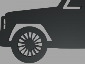 Mercedes Benz Clase G Key Ring 3D Print Model