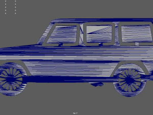 Mercedes Benz Clase G Key Ring 3D Print Model