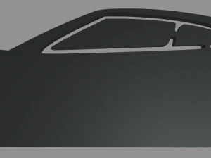 Nissan GTR Key Ring 3D Print Model