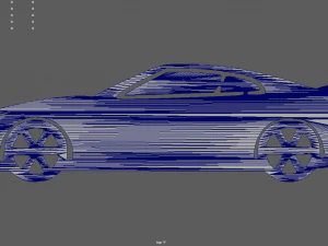 Nissan GTR Key Ring 3D Print Model