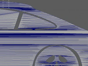 Porsche 911 Key Ring 3D Print Model
