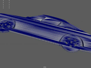 Porsche 911 Key Ring 3D Print Model