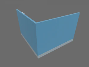 Low Poly Bathroom Pack 01 3D Model