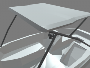 Low Poly Boat 01 Model 3D