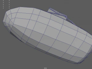 Low Poly Boat 01 3D Model