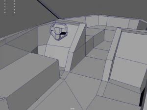 Low Poly Boat 01 3D Model