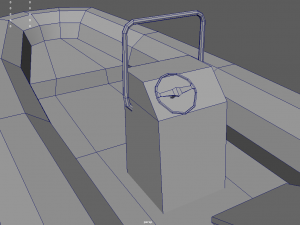 Low Poly Boat 02 3D-Modell