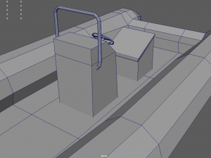 Low Poly Boat 02 3D-Modell