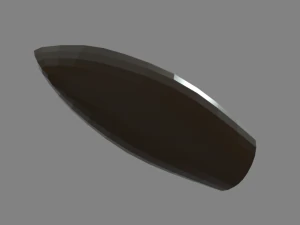 Low Poly Boat 05 3D Model