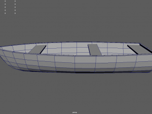 Low Poly Boat 05 Modelo 3D