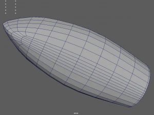 Low Poly Boat 05 3D Model
