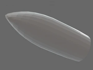 Low Poly Boat 06 3D Model