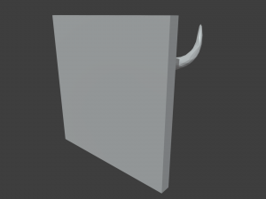Low Poly Bull Head 3D मॉडल
