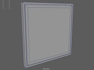 Testa di toro in poli basso Modello 3D