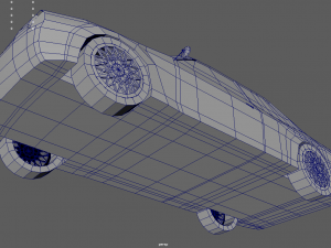 Low Poly Car 01 Model 3D