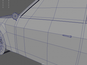 Low Poly Car 01 Model 3D