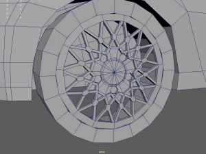 लो पॉली कार 01 3D मॉडल