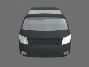 Low Poly Car 02 3Dモデル