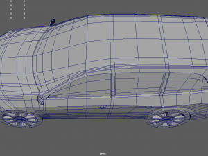Low Poly Car 02 3Dモデル