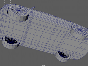 Low Poly Car 02 3Dモデル