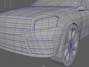Low Poly Car 02 3Dモデル