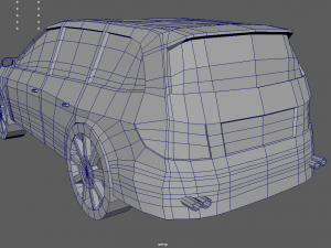 Low Poly Car 02 3Dモデル