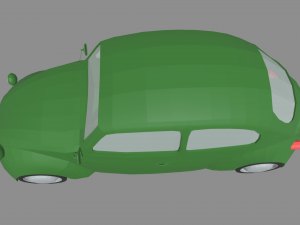Low Poly Classic Car 01 Modelo 3D