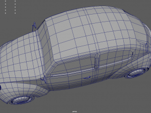Low Poly Classic Car 01 Modelo 3D
